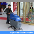 Extremely low noise hand push floor scrubber